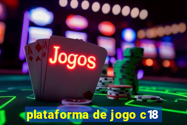 plataforma de jogo c18