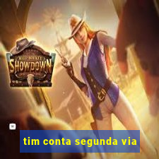 tim conta segunda via