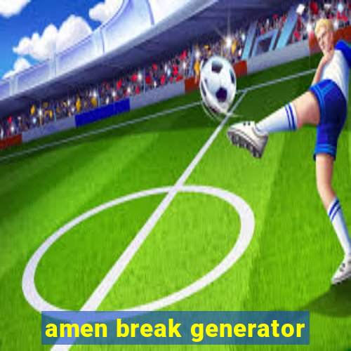 amen break generator