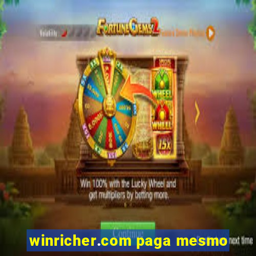 winricher.com paga mesmo