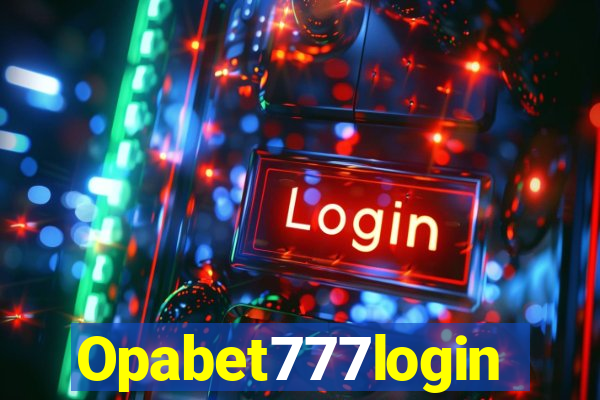 Opabet777login