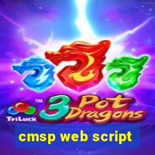 cmsp web script