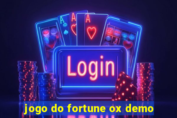 jogo do fortune ox demo