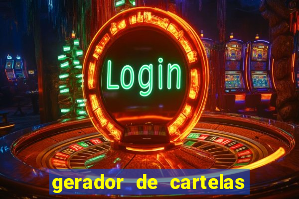 gerador de cartelas de bingo 1 a 99