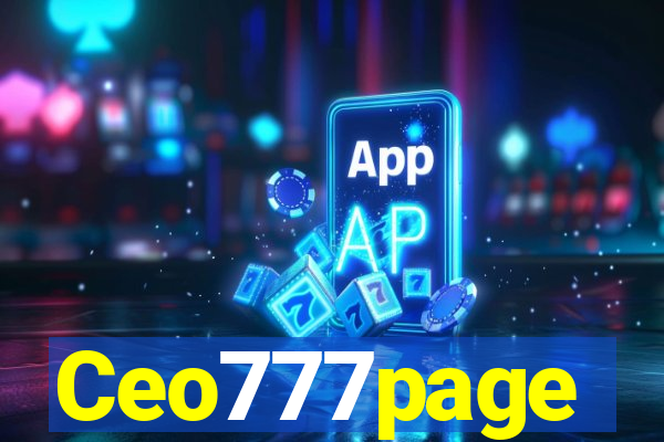 Ceo777page