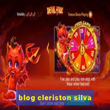 blog cleriston silva