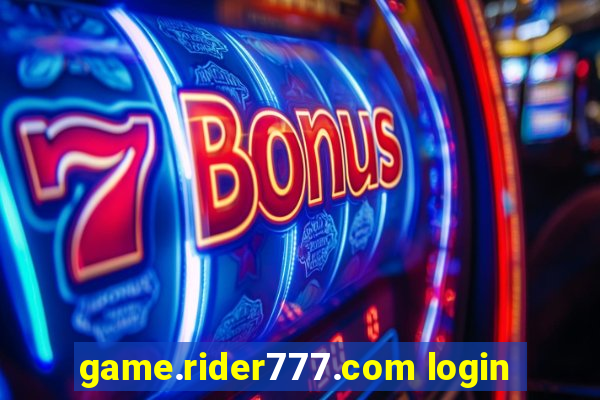 game.rider777.com login