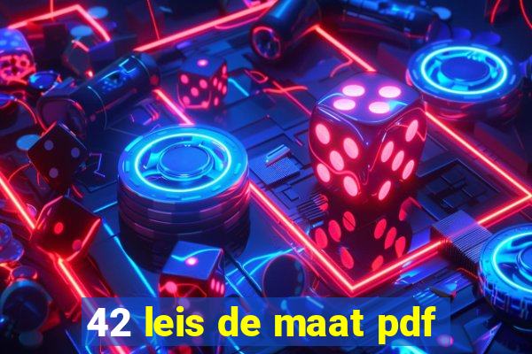 42 leis de maat pdf