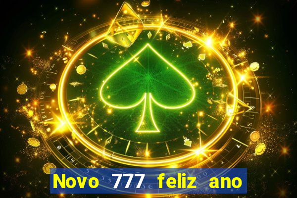 Novo 777 feliz ano novo boeing